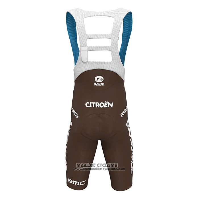 2022 Maillot Cyclisme Ag2r La Mondiale Blanc Manches Courtes et Cuissard
